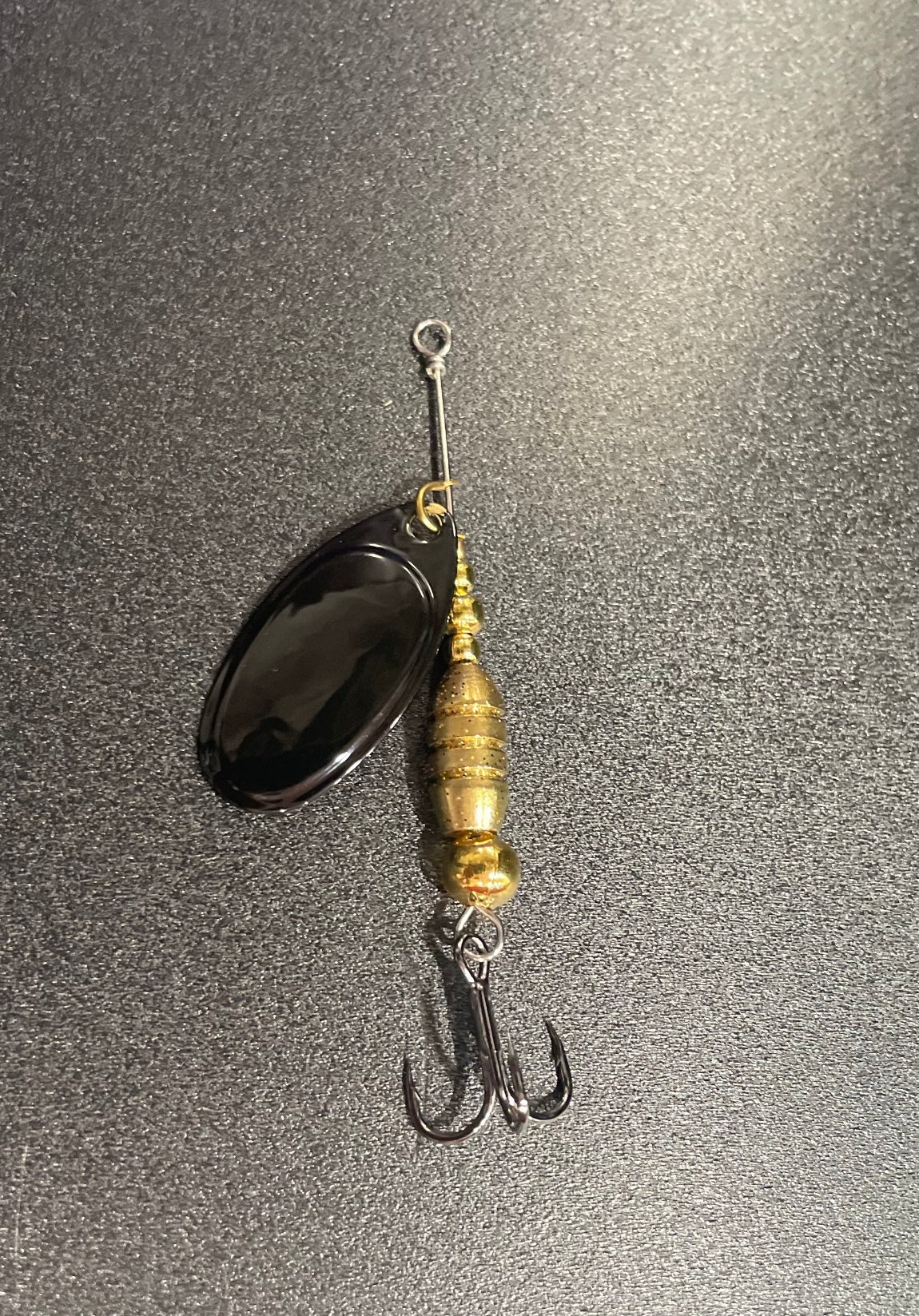 Black inline Spinner comes in sizes, 2, 3 & 4